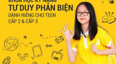 Khóa học rèn luyện kỹ năng tư duy phản biện dành cho trẻ từ 11-17 tuổi