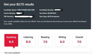 Tăng band IELTS chỉ sau 1 tháng - không gì là không thể chỉ cần bạn có đủ cố gắng