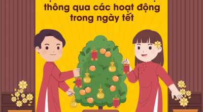 5 trò chơi ngày Tết cho bé - "HỌC MÀ CHƠI - CHƠI MÀ HỌC"