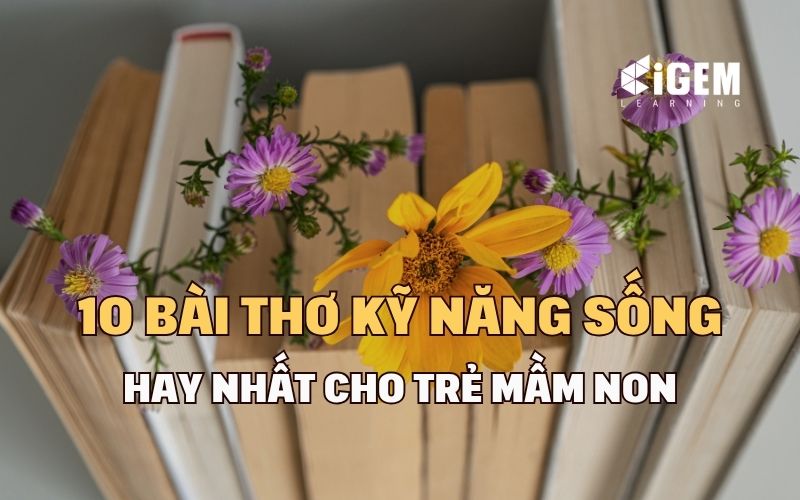 thơ kỹ năng sống cho trẻ mầm non